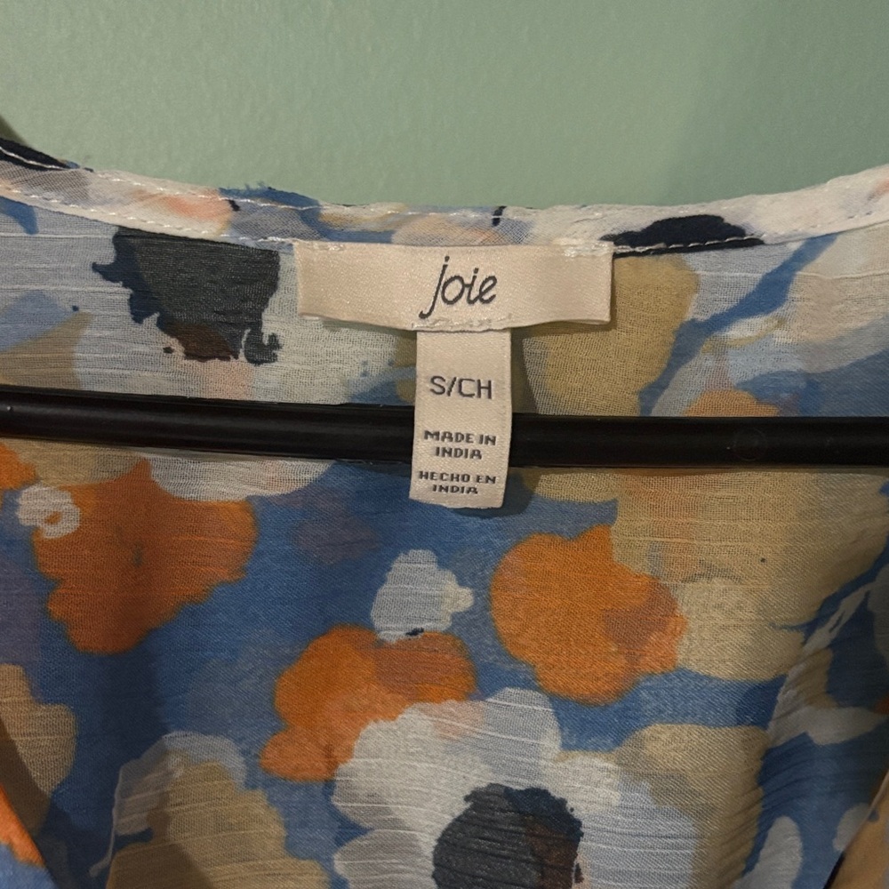 Joie Multicolor Floral Long Sleeve Dress - Picture 2 of 3